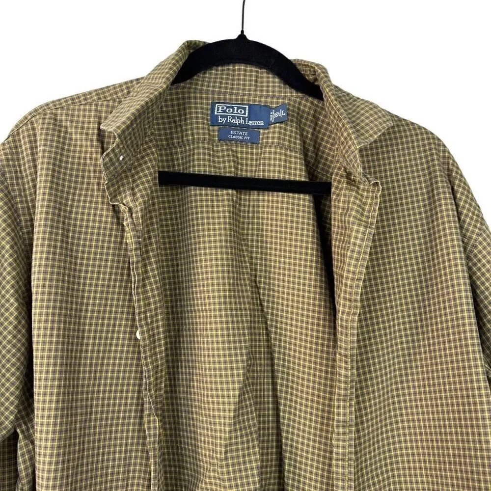Ralph Lauren Blake Mens Button Down  size large